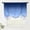 Blue to Off White, variant on Grommet Ombre Room Darkening Curtains 63 inch Length 2 Panels, Gradient Drapes Black and Grayish White Light Blocking Insulated Thermal Window Curtains for Bedroom/Living Room,42x63 inches