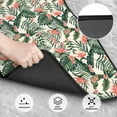 thumbnail image 5 of Uemuo Car Floor Mats - Palm Trees and Tropical Pattern Carpet Floor Mats for Cars, Auto Accessories Front & Rear Car Floor Foot Mat Sets of 4 Pieces, 5 of 6