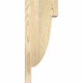 thumbnail image 3 of 6"W x 8"D x 20"H Alpine Rough Sawn Corbel, Douglas Fir, 3 of 9