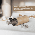 thumbnail image 3 of Termo de Bambú y Acero Inoxidable Ecostyle México Capacidad 500ML Ecológico y Reutilizable, 3 of 4