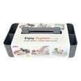 thumbnail image 4 of Enjoy Organizer Plastic Makeup Organizer with 8 Compartments, Gray Made In USA, 4 of 7