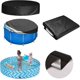 thumbnail image 4 of schwimmbadabdeckung, 244 Cm Runde Poolabdeckung, Oberirdische Schwimmbad-winterabdeckung, Faltbare Wasserdichte Und Staubdichte Schwimmbadabdecku, 4 of 5