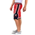 thumbnail image 3 of BKYS Men's Star Short Tech Fleece Pants Walk Shorts XL Red, 3 of 4