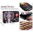 thumbnail image 5 of 180 Colored Pencils, Rich Pigment Soft Core Coloring Pencils Set , Professional Color Pencils for Artists Kids Adults Coloring Sketching and Drawing, 5 of 7