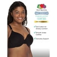 thumbnail image 5 of Fruit of the Loom Women's Cotton T-Shirt Bra, 2-pack, Sizes 34A-42DD, 5 of 7
