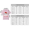 thumbnail image 3 of Christmas Tee Team Santa Claus Christmas Family Matching Pajama Funny Xmas T-Shirt, OdeJous Pink Small, 3 of 5