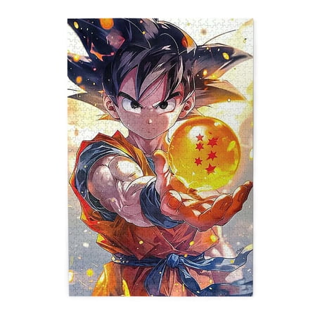 Unique 1000 Pieces Drag_On Ball Z Jigsaw Puzzles For Adults Fun Cartoon Wooden Puzzle Large Puzzle Game Artwork Family Decorations Puzzle