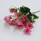 thumbnail image 3 of Cateissary Flor falsa Plantas de plástico Colgante de pared Calcomanía para deshierbe Decoraciones para exteriores Flores artificiales Tamaño Flores artificiales Blanco, 3 of 6
