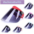 thumbnail image 2 of Creative Face-covering Sun Hat Summer Cycling Protection Sun Hat Empty Top Frosted Lens Hat High-definition Transparent Protective Cap  Mask, 2 of 4