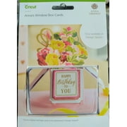 Anna Griffin Cricut "Happy Birthday" Window Box Cards Digital Image Cartridge