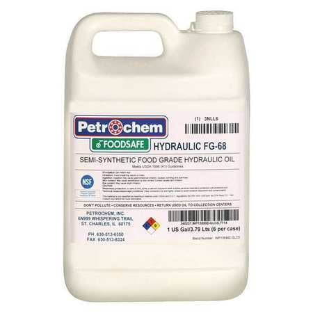 Food Grade Hydraulic Oil - PETROCHEM FOODSAFE HYDRAULIC FG-68-001 Food Grade SemiSyn Hydraulic Oil ISO 68