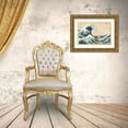 thumbnail image 3 of Hokusai, Katsushika 18x13 Gold Ornate Wood Framed with Double Matting Museum Art Print Titled - The Great Wave off Kanagawa, 3 of 4