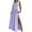 Purple, variant on Abcnature Womens Maxi Dress, Women Solid Sleeveless V-Nevk Split Lace Pachwork Dress, Plus Size Summer Casual Long Dresses, Wedding Guest Dresses Beach Party Dress Purple L