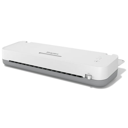 Staples Thermal & Cold Laminator 12.9" Width White/Gray (OL312S)