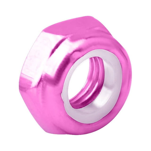 Kenally Tuerca para monopatín, accesorios de bloqueo universales profesionales, piezas para monopatín, pieza de Hardware resistente, Herramientas y ferretería Rojo