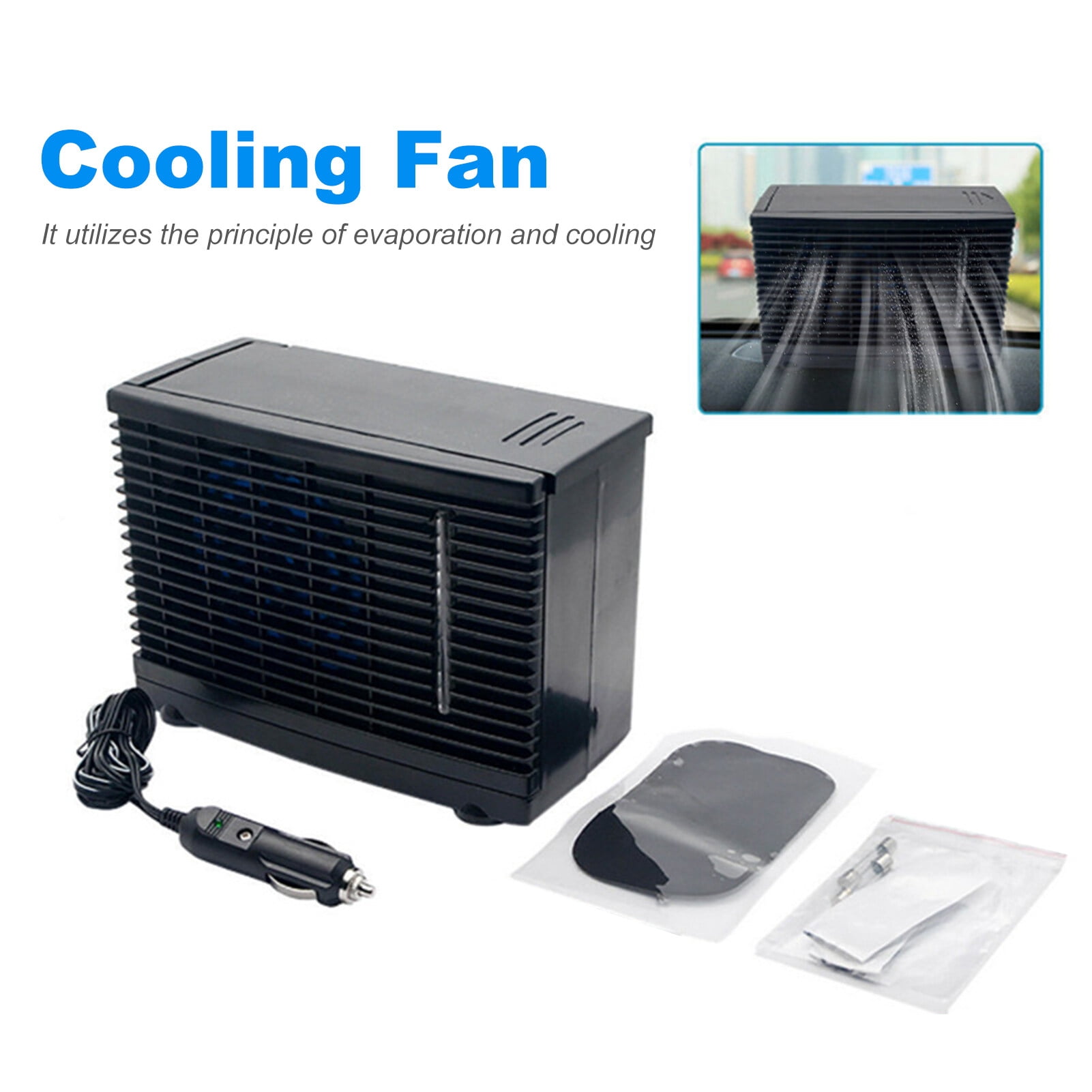 Electric fan,Auto Air Conditioner 20 * 18 * 12v * 18 * Fan Auto Air 12v 30w Cooler Air Conditioner 20 30w Cooler Cars Conditioner 20 * Vehicle Fan 18 * Buzhi Qisuo