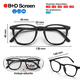 thumbnail image 4 of Lentes de Lectura con Filtro de Luz Azul B+D Cube Screen Color Negro Unisex, 4 of 10