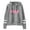 gray, variant on ILLIT Not cute anymore hooded drawstring pocketless  sweatshirt men/women kpop pullover
