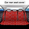 thumbnail image 5 of Red Bandana Car Rear Seat Cover, Suitable for Automobiles SUV、 General Motors Back Seat Protectors for Cars, Trucks, 5 of 6