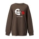 thumbnail image 1 of Moda mujer estampado cuello redondo pulóver Tops manga larga cómoda blusa sudadera Fridja  fjkfkj6114, 1 of 3