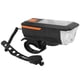 thumbnail image 2 of Luz de bicicleta Sincero con energía solar recargable por USB faro para ciclismo al aire libre naranja, 2 of 10
