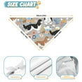 thumbnail image 6 of Dog Bandana 1 Pack,Cavalier King Charles Spaniel Dog and Flower Bandanas for Dogs,Cat Bandana,Small/ Large Dog Bandana 2 Size,Dog Bandanas, 6 of 6