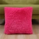 thumbnail image 1 of Funda de almohada de felpa corta Cojín de sofá Funda de almohada de color sólido para el hogar Respaldo de cabecera Wmkox8yii  HFSH4436, 1 of 1