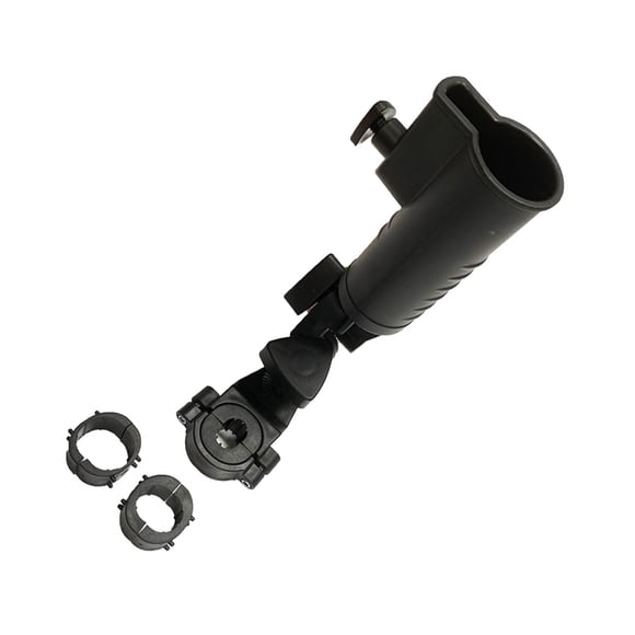 Sonducket El soporte universal para paraguas negro, duradero y ajustable, permanece cubierto sin importar el clima. Fácil de limpiar Golf