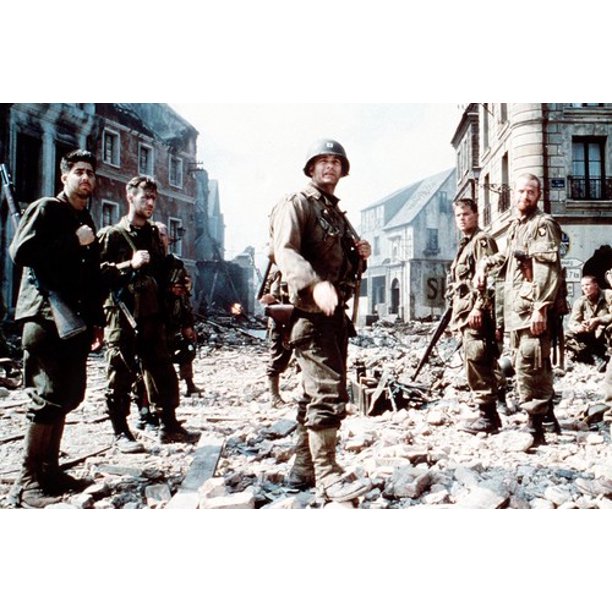 Saving Private Ryan Tom Hanks Adam Goldberg Matt Damon 24x36 Poster Walmart Com Walmart Com