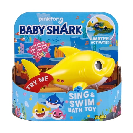 ZURU Robo Alive Junior Baby Shark Baby Bath Toy