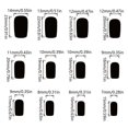 thumbnail image 3 of 24Pcs Press on Nail Full Cover Stick on Nail Gift for Women Girls Patrick's Day Manicure Set Party Nail Decoration, 3 of 4