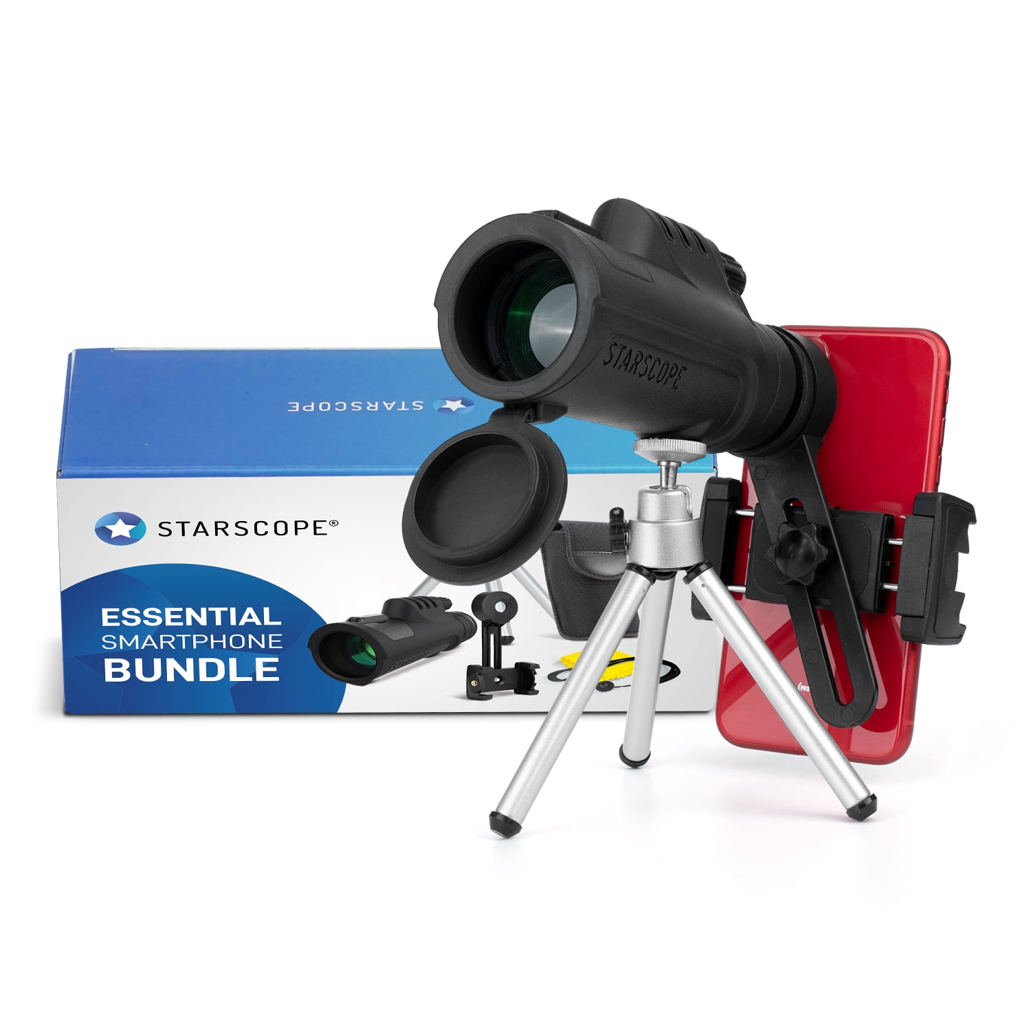 STARSCOPE Monocular Telescope Smartphone Bundle G3 10x Monocular with