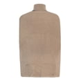 thumbnail image 7 of Wutalume Women's Lazy Style Loose Long Sleeve High Neck Solid Color Knitted Shawl Sweater, Warm Winter Pullover with Cozy Draped Design for Casual and Chic Looks,Beige L, 7 of 7