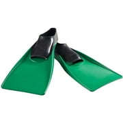 FINIS Long Floating Fin in Black/Grass Green, Size XXXL