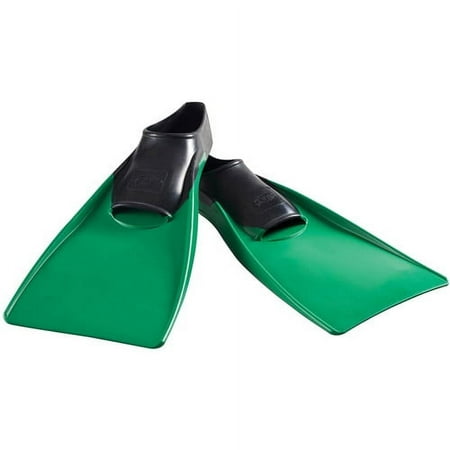 FINIS Long Floating Fin in Black/Grass Green, Size XXXL