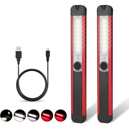 

Work Light Rechargeable Led Work Light Cob Torch Lamp 5 Modes Magnetic