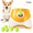 Orange, variant on Tstiti Automatic Dog Ball Launcher with 3 Distance Settings, Includes 3 Mini Tennis Balls, Interactive Indoor Outdoor Dog Toy, Green
