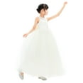 thumbnail image 3 of Ekidsbridal Illusion Lace Flower Girl Dresses for Father Daughter Dance Ballroom Recital Birthday Party Gown 331 10, 3 of 6
