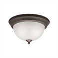thumbnail image 1 of Kichler Builder 8111OZ Flush Mount 2 Light Incandescdent in Olde Bronze, 1 of 1