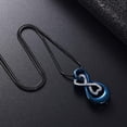 thumbnail image 5 of Infinity Love Urn Pendant Stainless Steel Snake Chain Cremation Jewelry for Ashes for Woman Free Filling Tools Include, 5 of 5