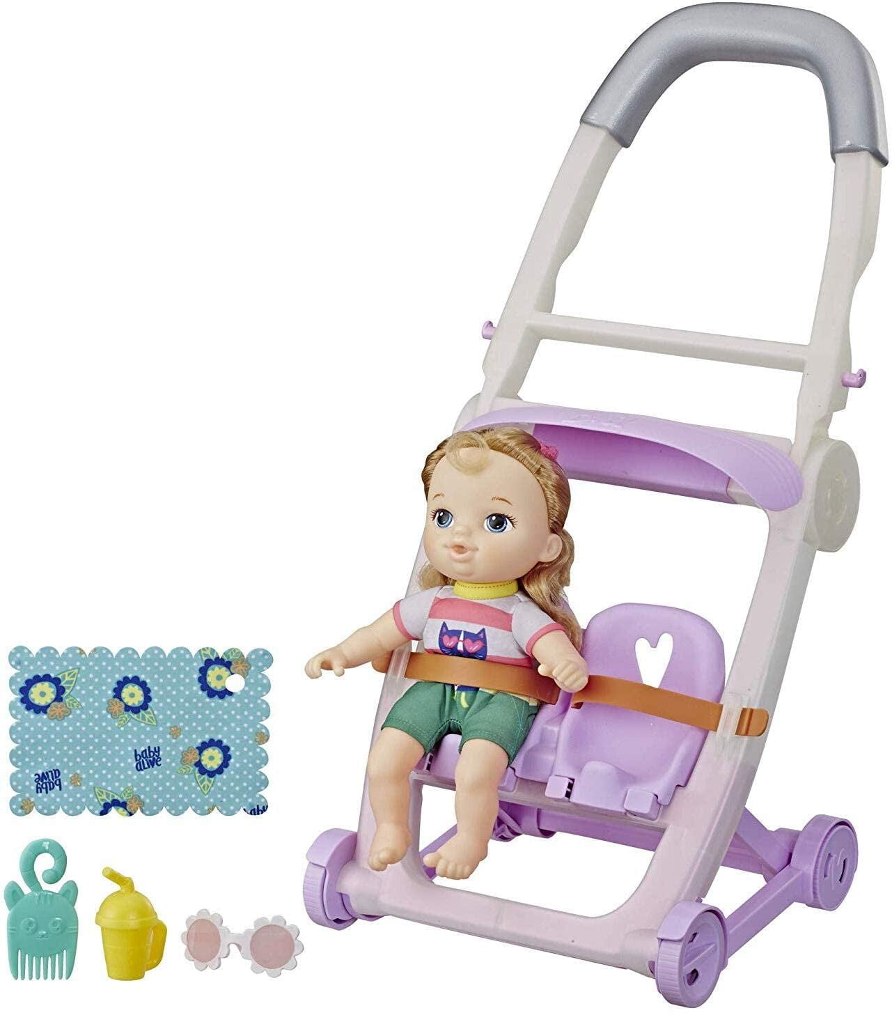 baby alive classic pram doll