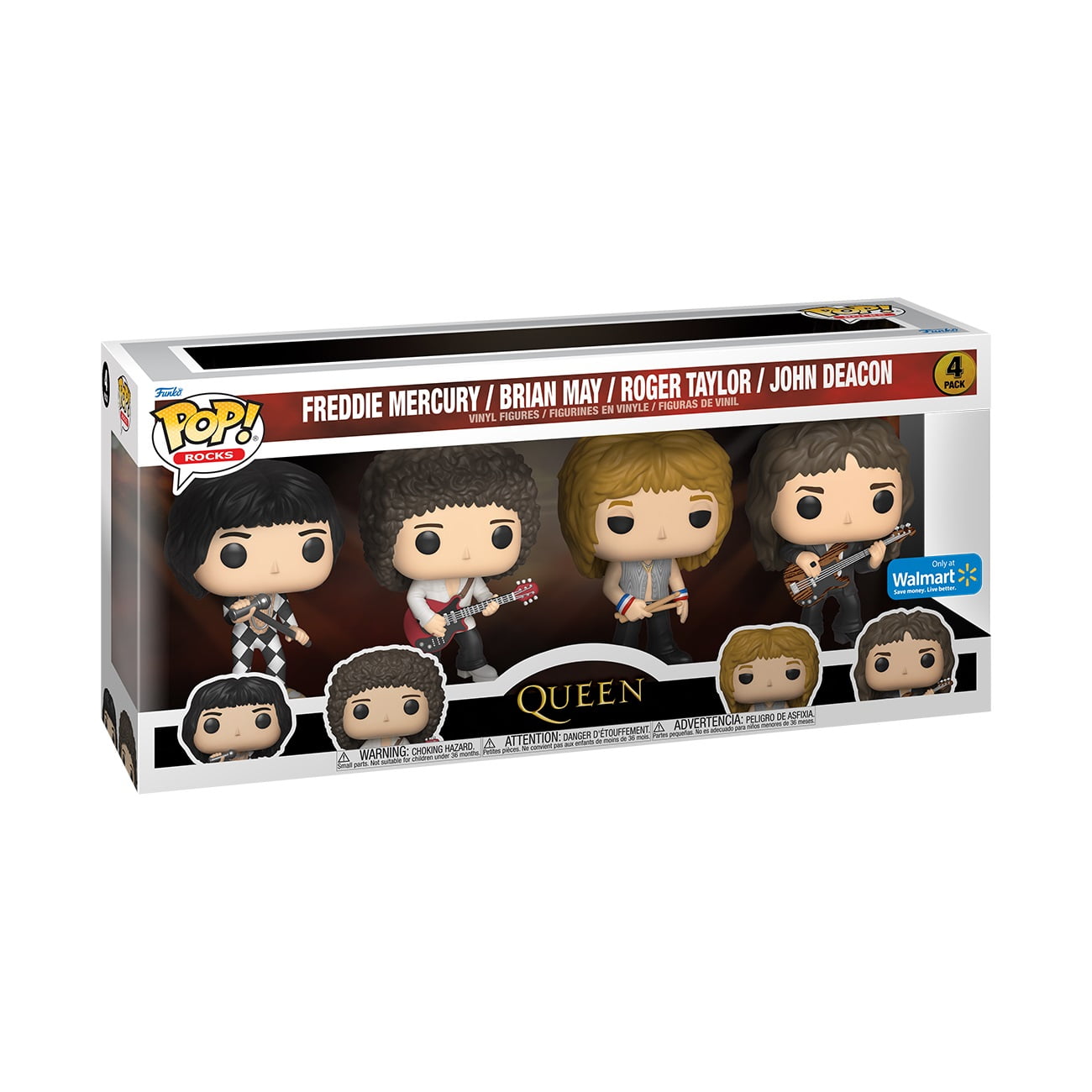 Funko Rocks: Queen Vinyl Figure (Walmart Exclusive) - Walmart.com