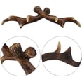 thumbnail image 5 of Vintage Deer Antlers Wall Hooks, 11 Inch Wall Mounted Coat Rack with 8 Hooks, Towel Hanger for Decorative Wall Hook for Entryway, Bathroom and Living Room, Christmas decorations, 5 of 8