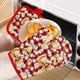 thumbnail image 4 of Manoplas y almohadillas aislantes de Papá Noel Juego de aislamiento para cocina y repostería Manoplas aislantes de franela para horno Almohadillas aislantes Adornos para árbol de Navidad con cord, 4 of 6
