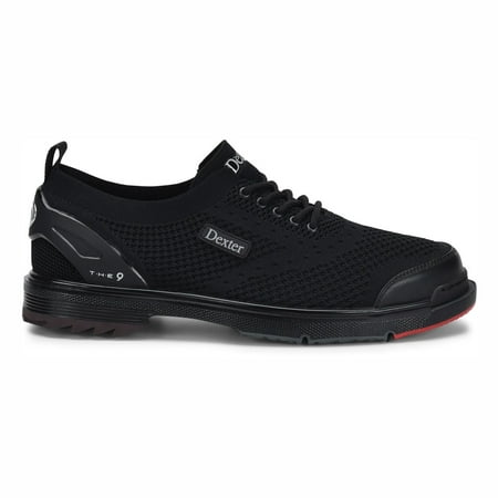 Dexter Mens T.H.E 9 Stealth Black Wide Width Bowling (Best Shoes For Stealth)