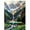 Mountain - Green, variant on YALKIN Mountian Waterfall 5D Diamond Painting Kits for Adults Kids Beginners DIY Full Round Drill Embroidery Pictures Paint by Diamonds Kits for Home Wall Decor