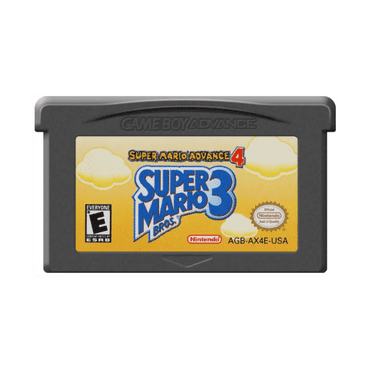 GBA Game: Super Mario Advance 4: Super Mario Bros. 3, US Version
