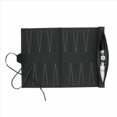 thumbnail image 3 of 2X Juegos de Backgammon Enrollables Juego de Mesa de Viaje Portátil para Adultos y Niños Tablero de Ajedrez Clásico Plegable de PU Enrollable, 3 of 5