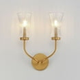 thumbnail image 3 of 16152CRNAB Maxim Lighting Camelot - 2 Light Wall Sconce-16 Inches Tall and 15 Inches Wide, 3 of 5