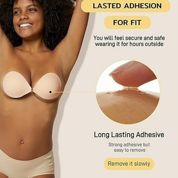 Strapless Sticky Bra Invisible Sticky Boobs Silicone Adhesive Bra